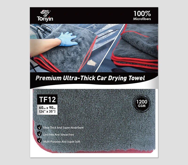 Microfiber Car Cleaning Towels Coral Velvet Wash Cloth Super