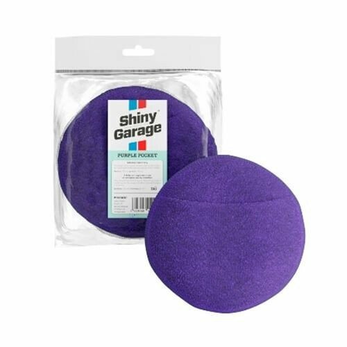 Shiny Garage Purple Pocket Microfiber Applicator -  - Car care  products, accessories, coatings, equipment for workshops