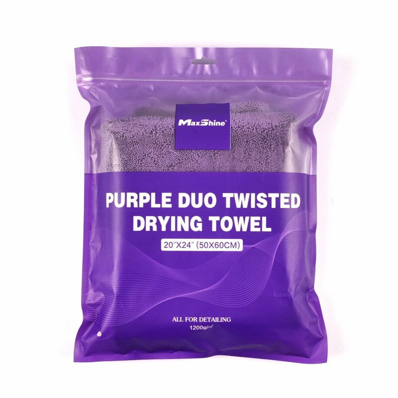 Maxshine Microfiber Drying Towels | 1200gsm Duo Twisted Loop Microfiber Drying Towel